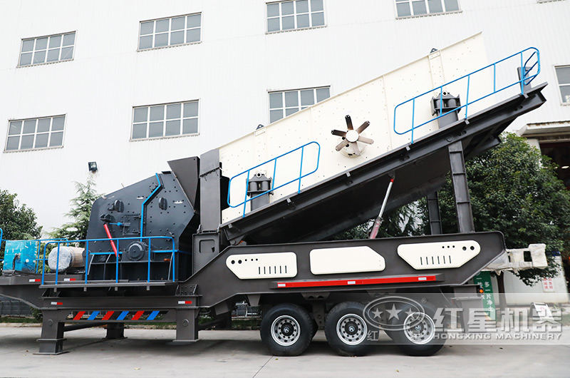 反擊破+振動(dòng)篩一體碎石機(jī) 反擊破+振動(dòng)篩一體碎石機(jī)