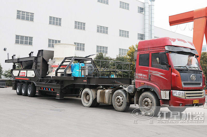 輪胎圓錐式移動(dòng)破碎站 輪胎圓錐式移動(dòng)破碎站