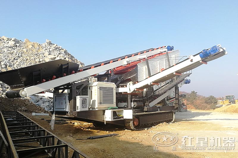 時(shí)產(chǎn)280噸履帶移動(dòng)建筑垃圾處理生產(chǎn)線 時(shí)產(chǎn)280噸履帶移動(dòng)建筑垃圾處理生產(chǎn)線